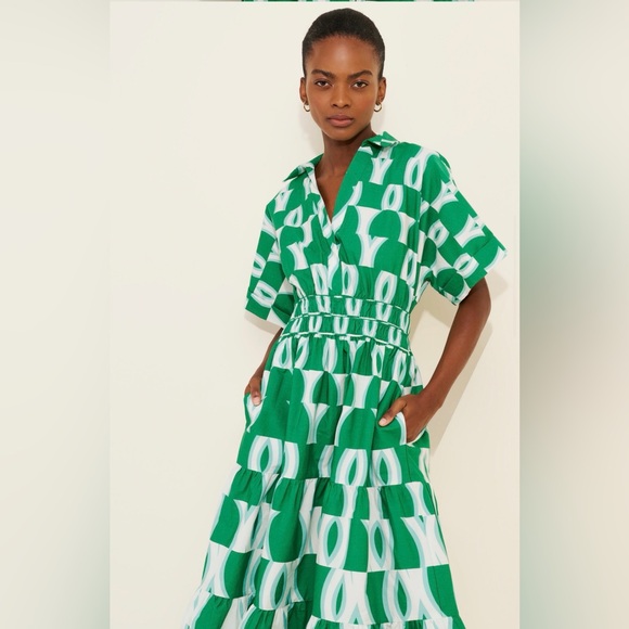Anthropologie Dresses & Skirts - Anthropologie The Somerset Maxi Dress: Shirt Dress Edition in Green size M